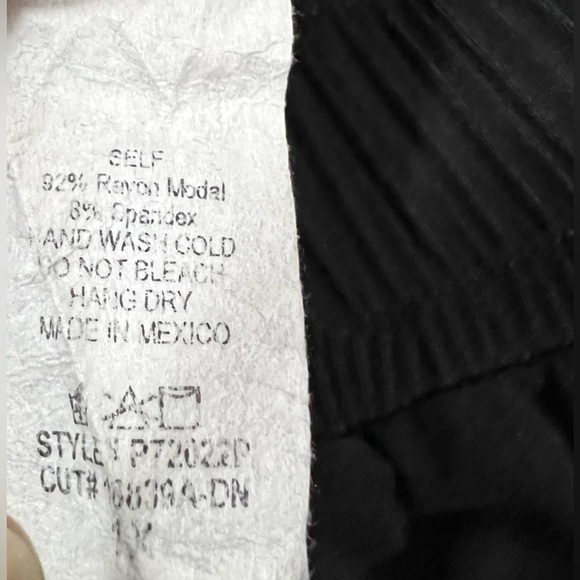 White Birch  Black Pants with pockets Women's   Size 1XL - Picture 5 of 12